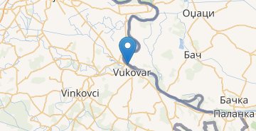 Karte Vukovar