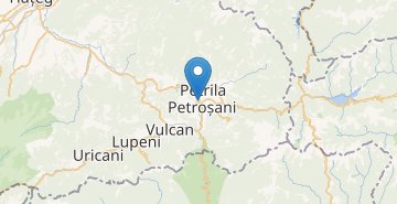 Χάρτης Petrosani