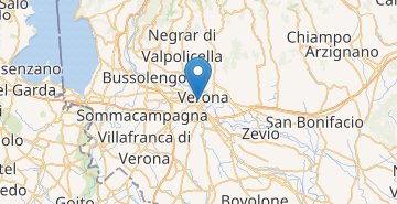 Zemljevid Verona