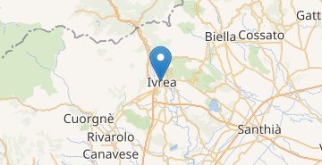 Mappa Ivrea