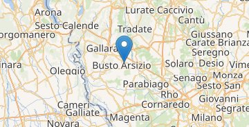 Χάρτης Busto Arsizio