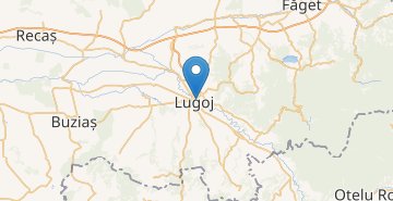 地図 Lugoj
