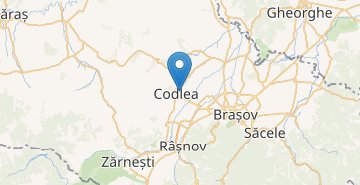 Žemėlapis Codlea