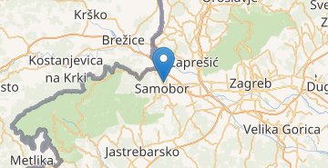 Карта Samobor