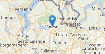 地図 Varese
