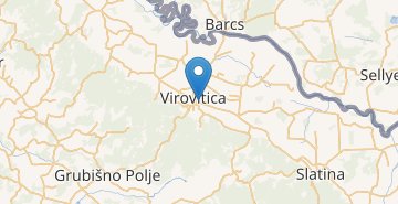 Žemėlapis Virovitica