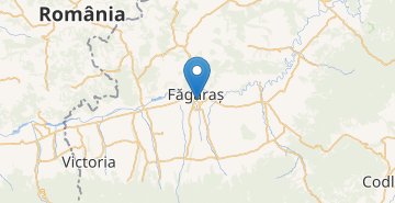 Zemljevid Fagaras