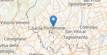 Kaart Pordenone