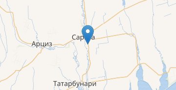 Žemėlapis Zorya (Saratskiy r-n)