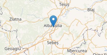 Térkép Alba Iulia