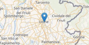 Kort Udine