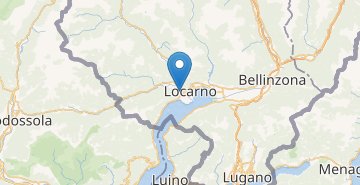 Mapa Losone