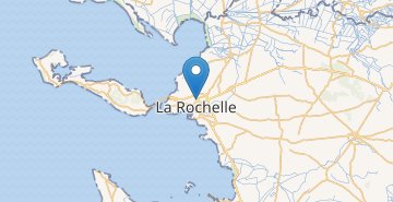 Žemėlapis La Rochelle
