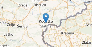 Карта Рогашка-Слатина