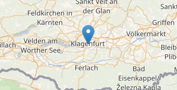 Mapa Klagenfurt