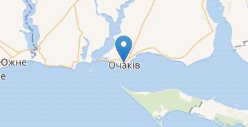 Zemljevid Ochakiv