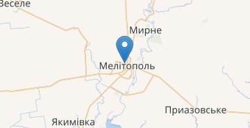Žemėlapis Melitopol