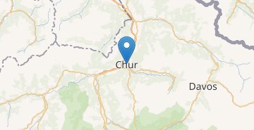 Žemėlapis Chur