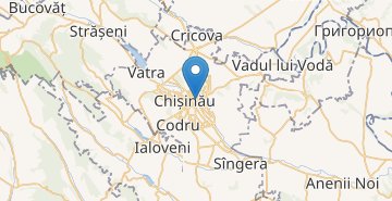 Mapa Chisinau