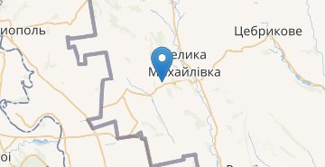 Zemljevid Trostyanets (Velykomyhailivskyi r-n)