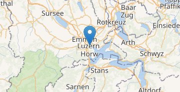 Žemėlapis Luzern