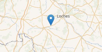 Žemėlapis Cholet