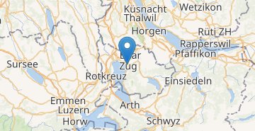 Mapa Zug