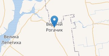 지도 Verkhniy Rohachyk