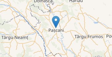 Zemljevid Pașcani
