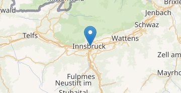 Žemėlapis Innsbruck