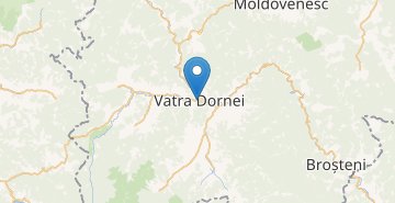 Térkép Vatra Dornei