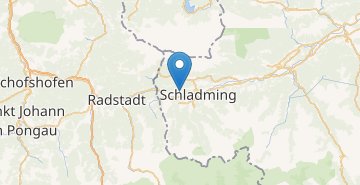 Zemljevid Schladming