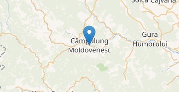 Žemėlapis Campulung Moldovenesc
