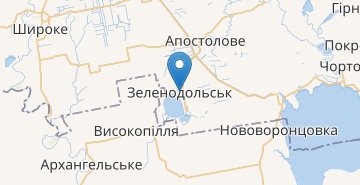 Žemėlapis Zelenodolsk