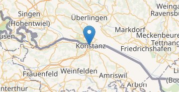 Kaart Konstanz