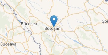 Zemljevid Botosani
