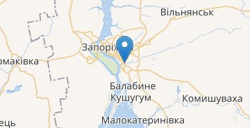 Žemėlapis Zaporizhia