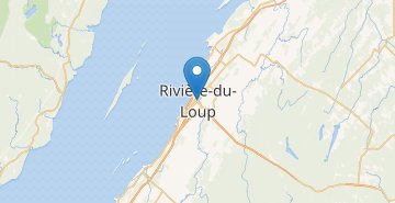 지도 Rivière-du-Loup