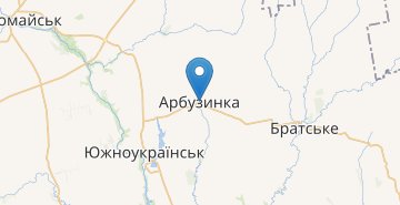 Карта Arbuzynka