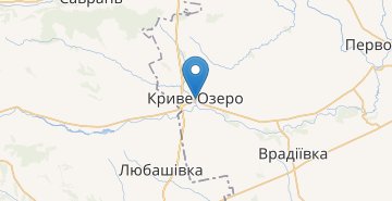 地图 Kryve Ozero