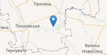 地图 Velykomykhailivka (Pokrovskiy r-n)