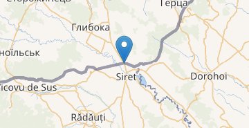 Zemljevid Siret