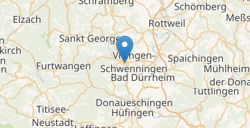 Térkép Schwenningen