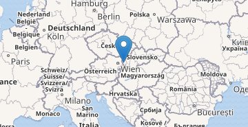 Zemljevid Slovakia