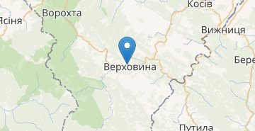 Žemėlapis Verkhovyna (Ivano-Frankivska obl.)