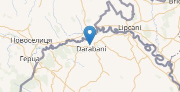 Mapa Darabani