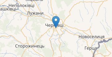 地図 Chernivtsi