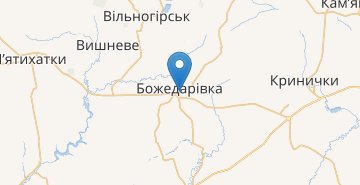 Karte Bozhedarovka