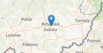 Карта Римавска-Собота