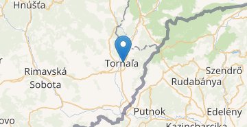 Žemėlapis Tornaľa